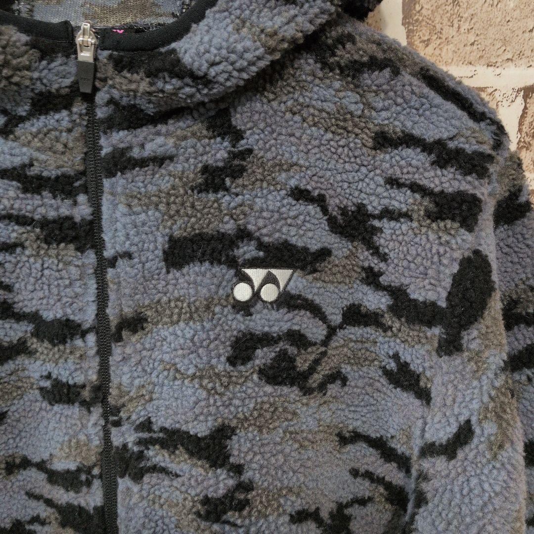 YONEX　ボアフルジップパーカー XXLサイズ 防寒 もこもこ