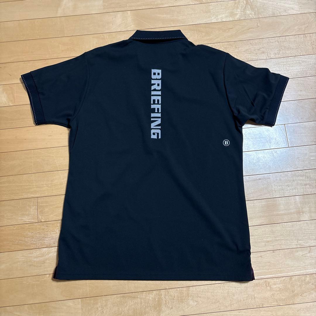未使用　ブリーフィング　ポロシャツ　MS TOUR POLO BK XL