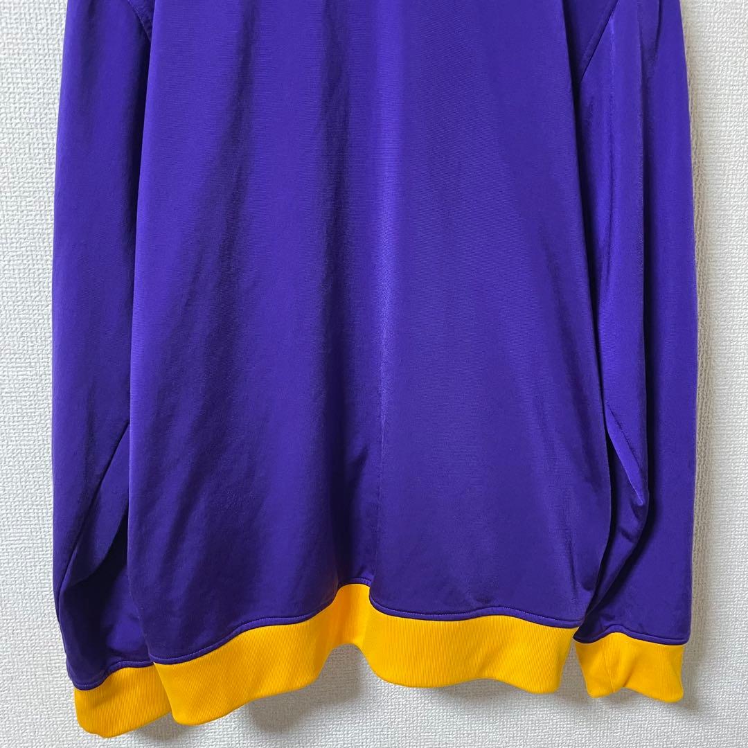 アディダス ロサンゼルス・レイカーズ トラックジャケット ジャージ バスケ M