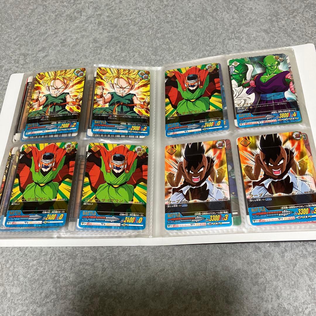 ドラゴンボールボール　データカードダス　レア　大量　ファイル付き
