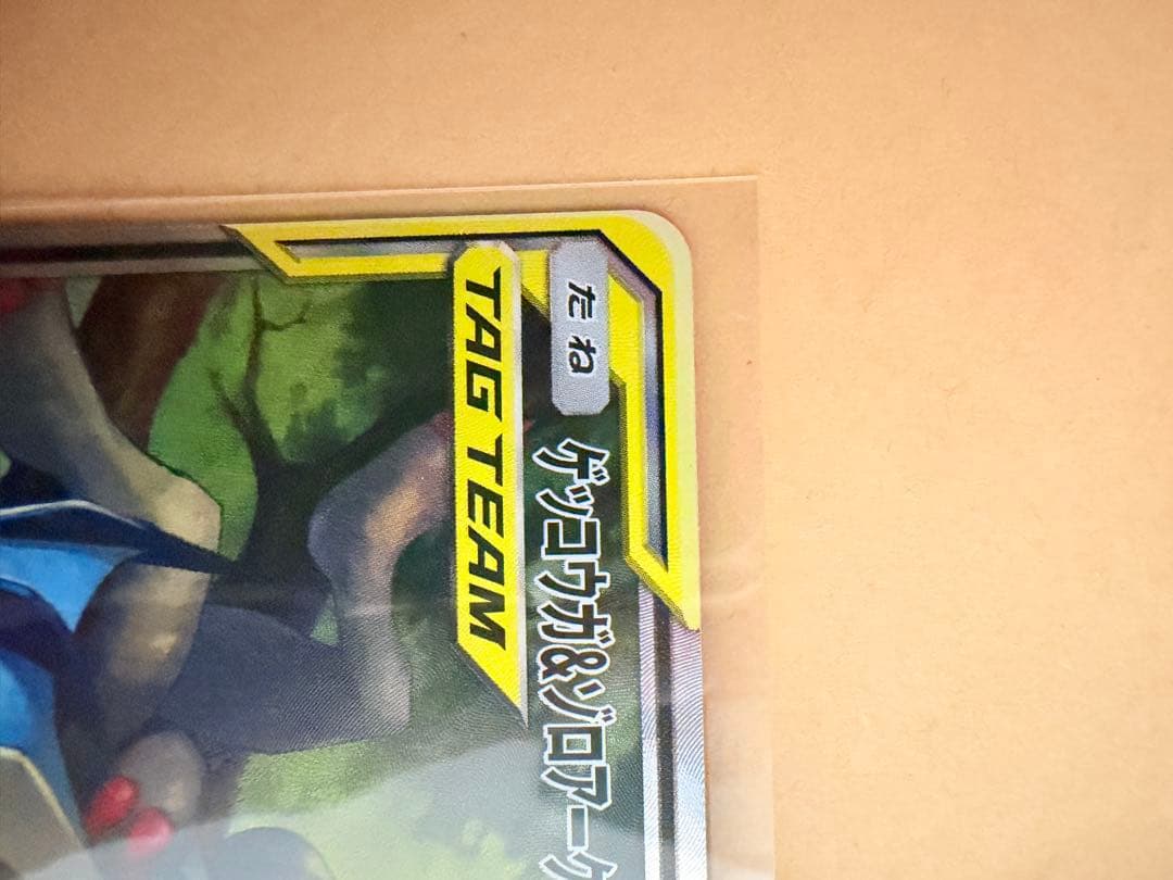 ゲッコウガ＆ゾロアークGX SA