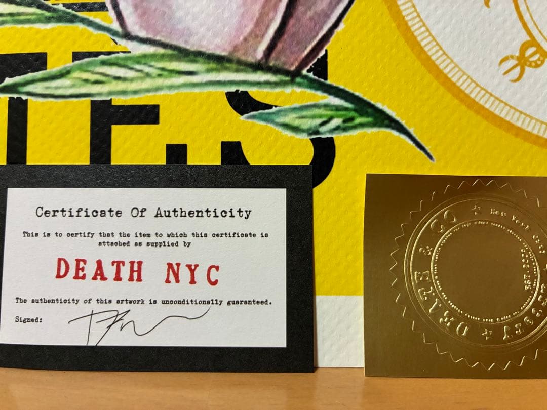 DEATH NYC 限定プリント 完売モデル ティンカーベル