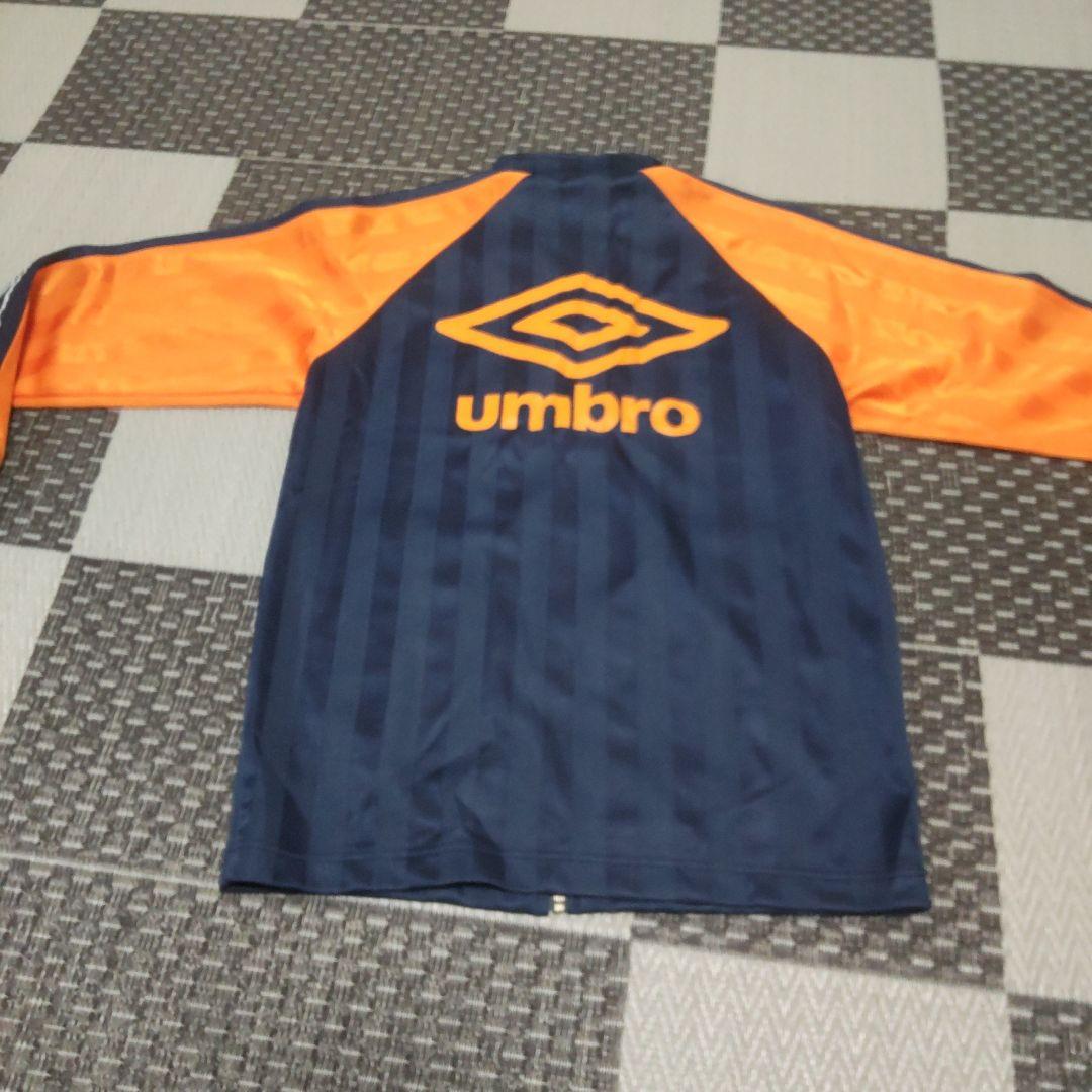 umbro サッカー ジャージ ネイビー/オレンジ