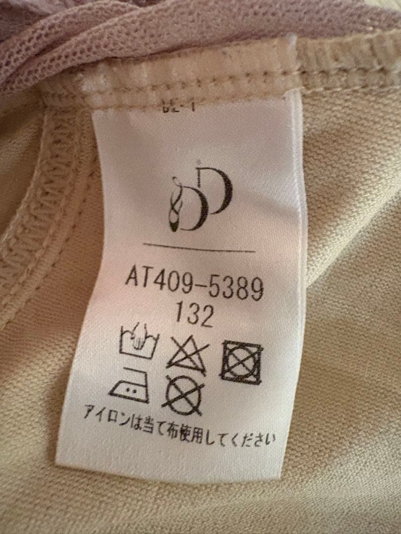 ドゥッシュドゥッスゥ　花柄レオタード クリーム　M