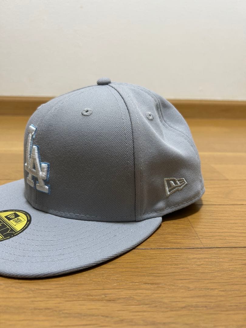 【レア】New Era LA Dodgers キャップ 7 1/2 グレー