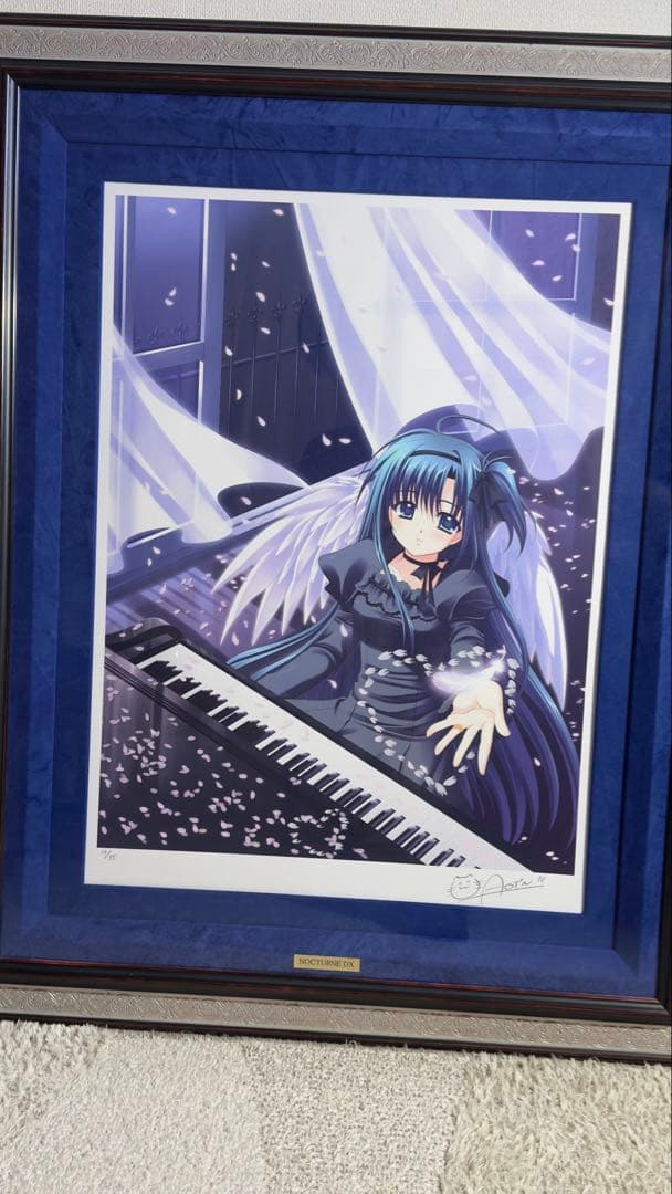 【猫まっしぐら】西又葵 アールビバン Nocturne DX 版画
