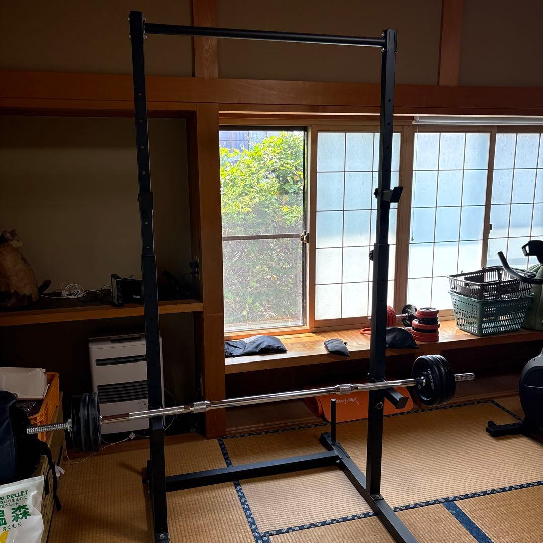 懸垂マシン バーベルシャフト ダンベルシャフト プレートセット