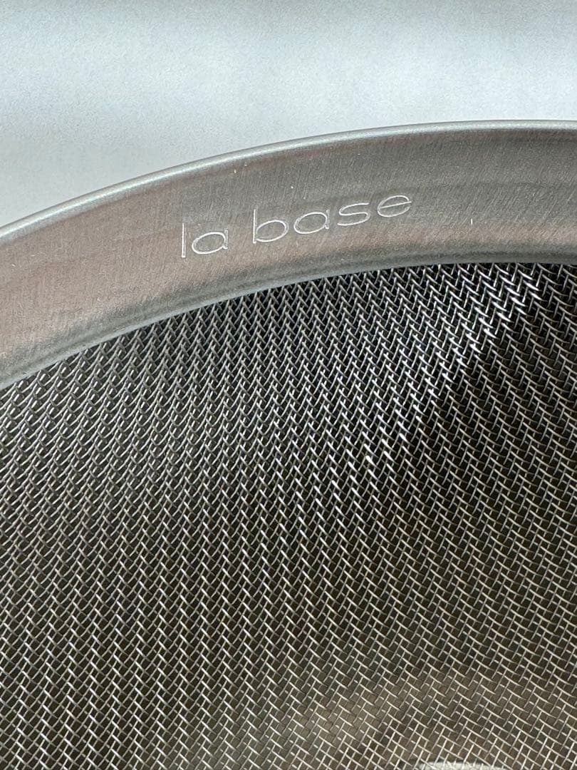【未使用】la base ボウルとざるのセット　大サイズ27cm