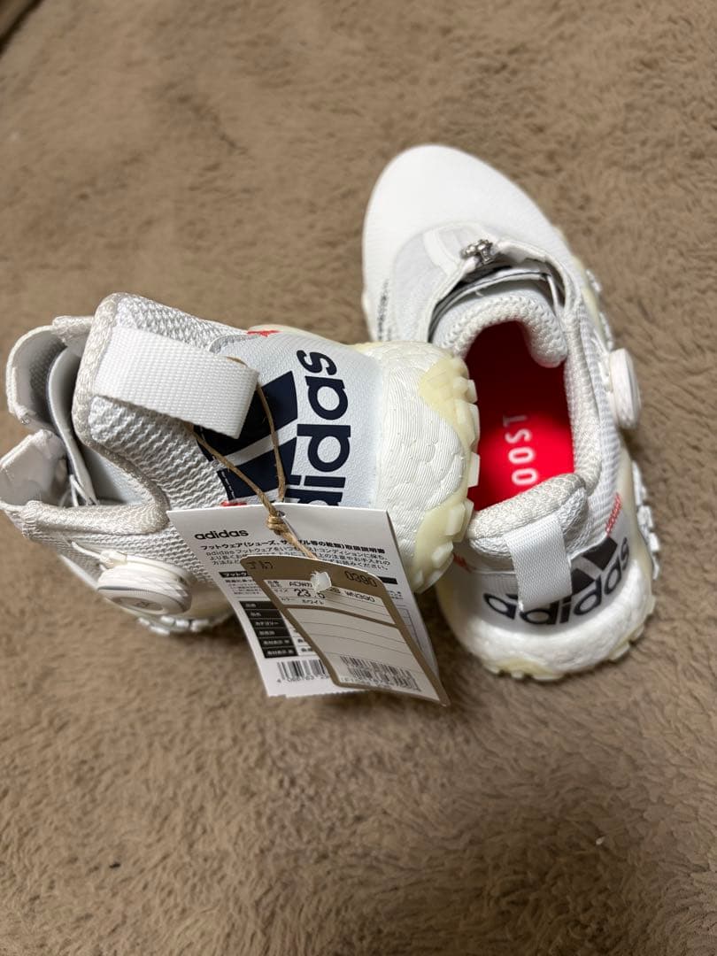 adidas ボアシステム ゴルフシューズ ホワイト