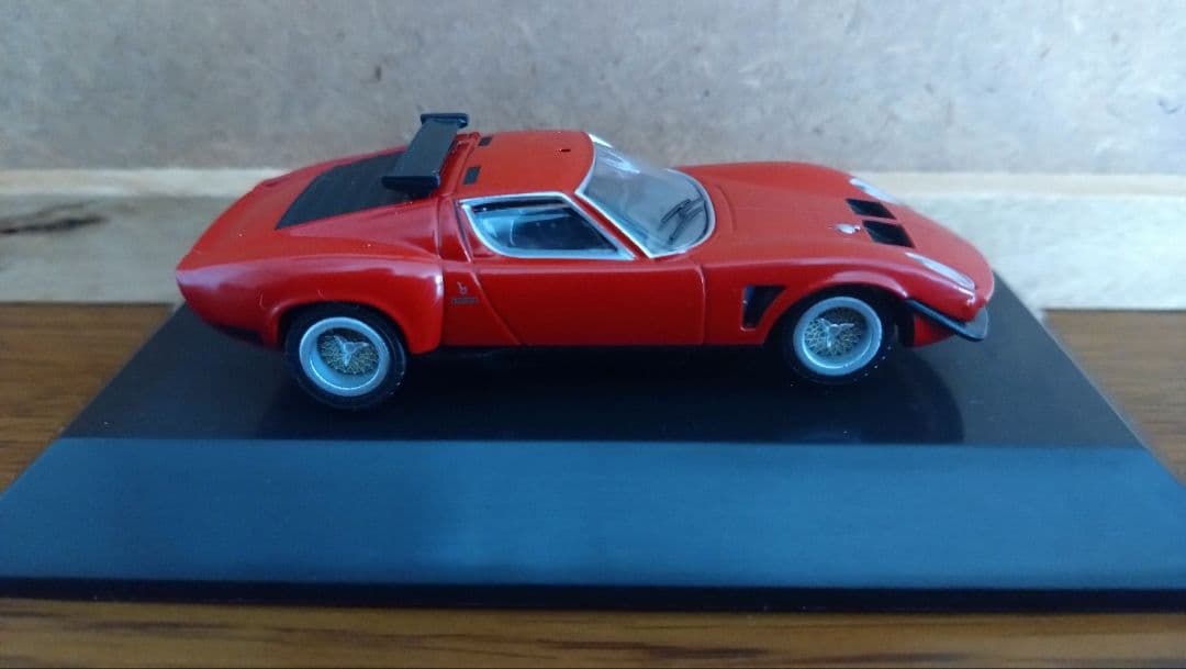 スーパーカーのミニカー、6台セット