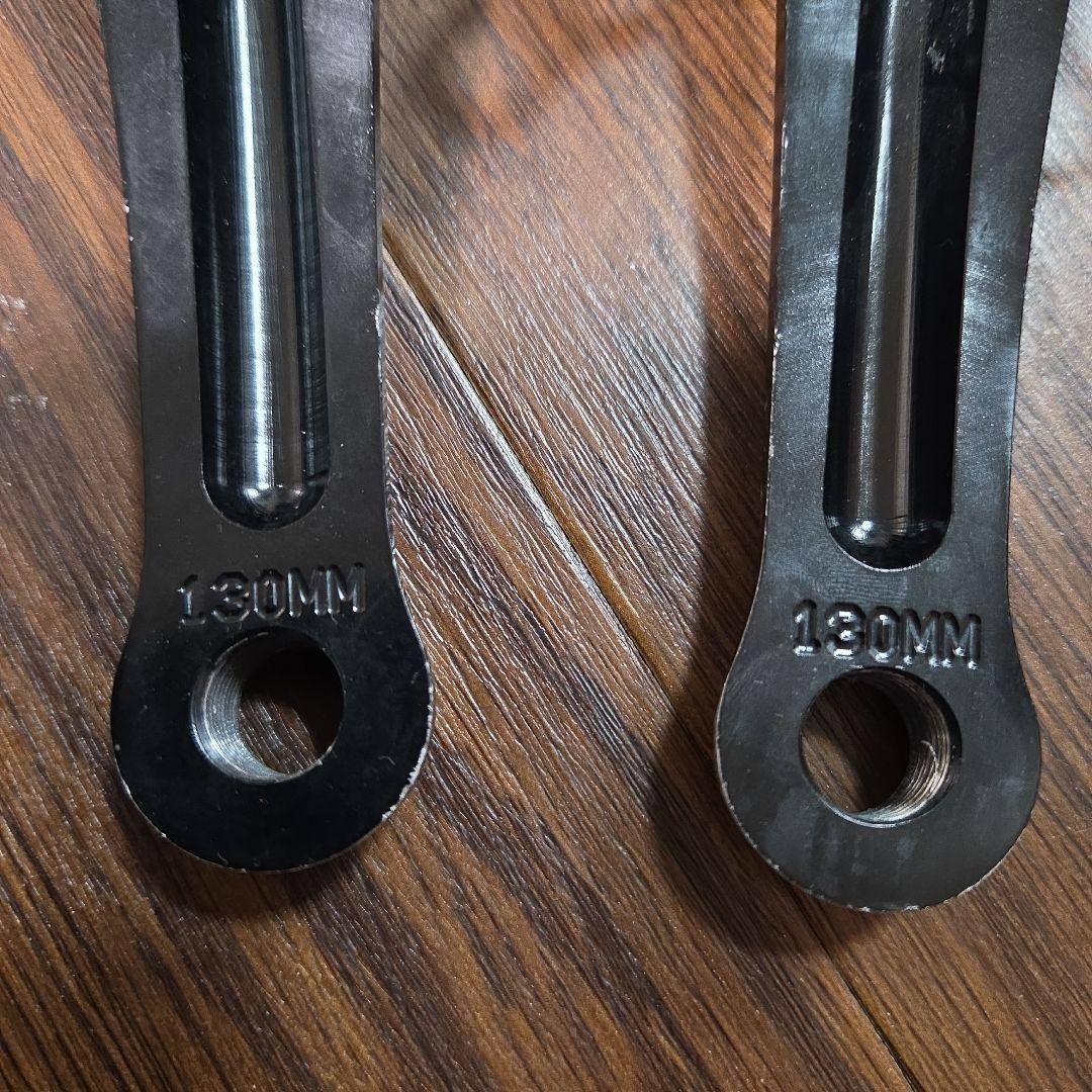 ANSWER クランクセット ブラック 130mm