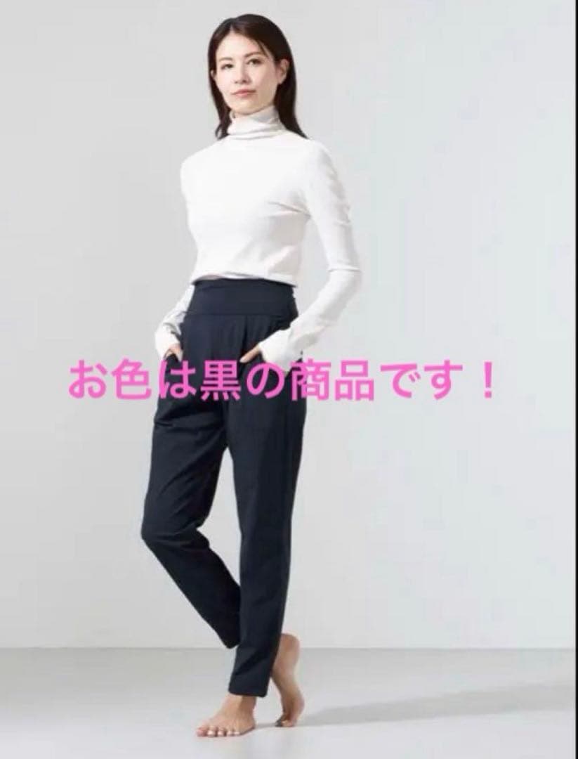 チャコット　新品未使用　ノーソーイングニット ブラック　M