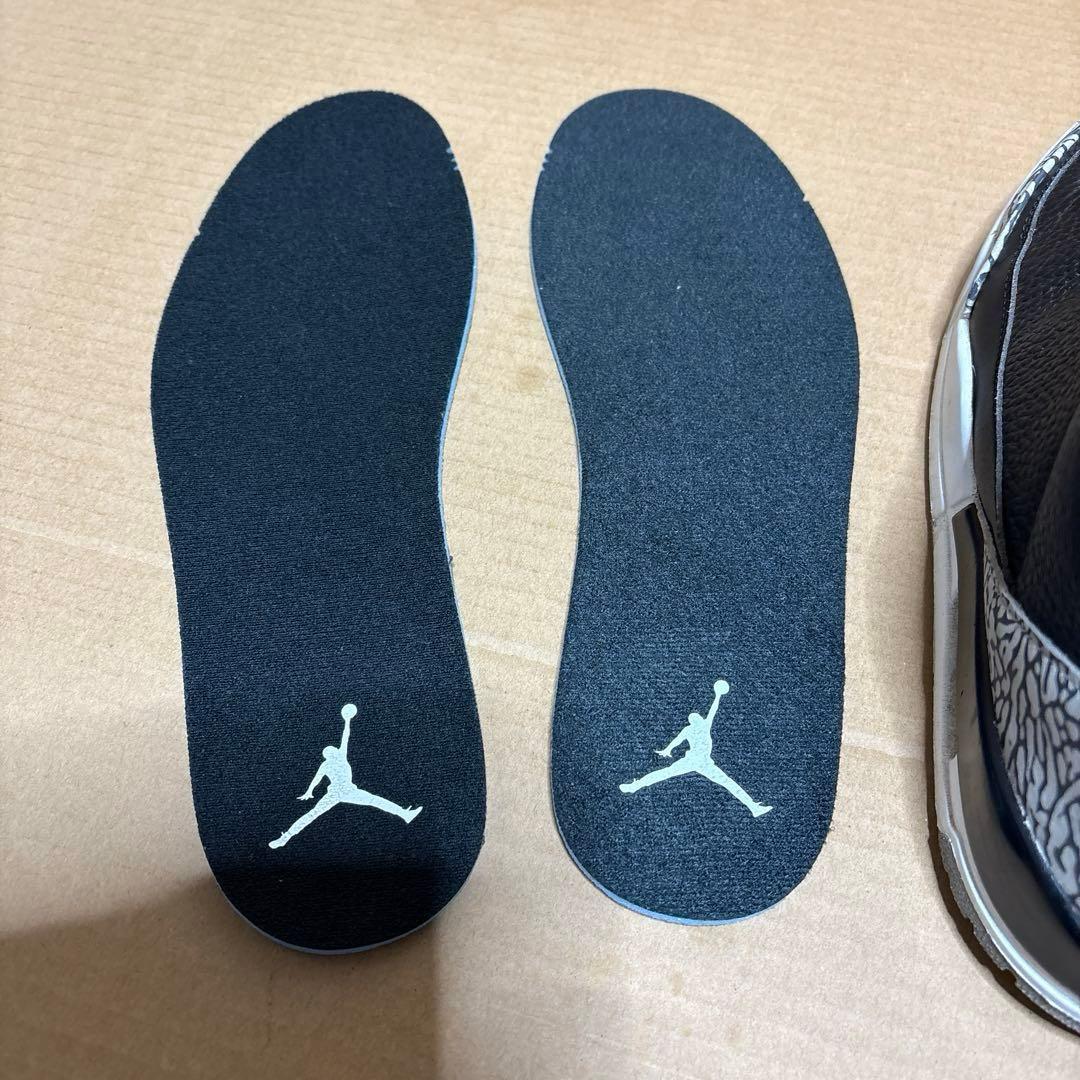 ナイキ エアジョーダン3 レトロ OG \"ブラックセメント\" (2018)