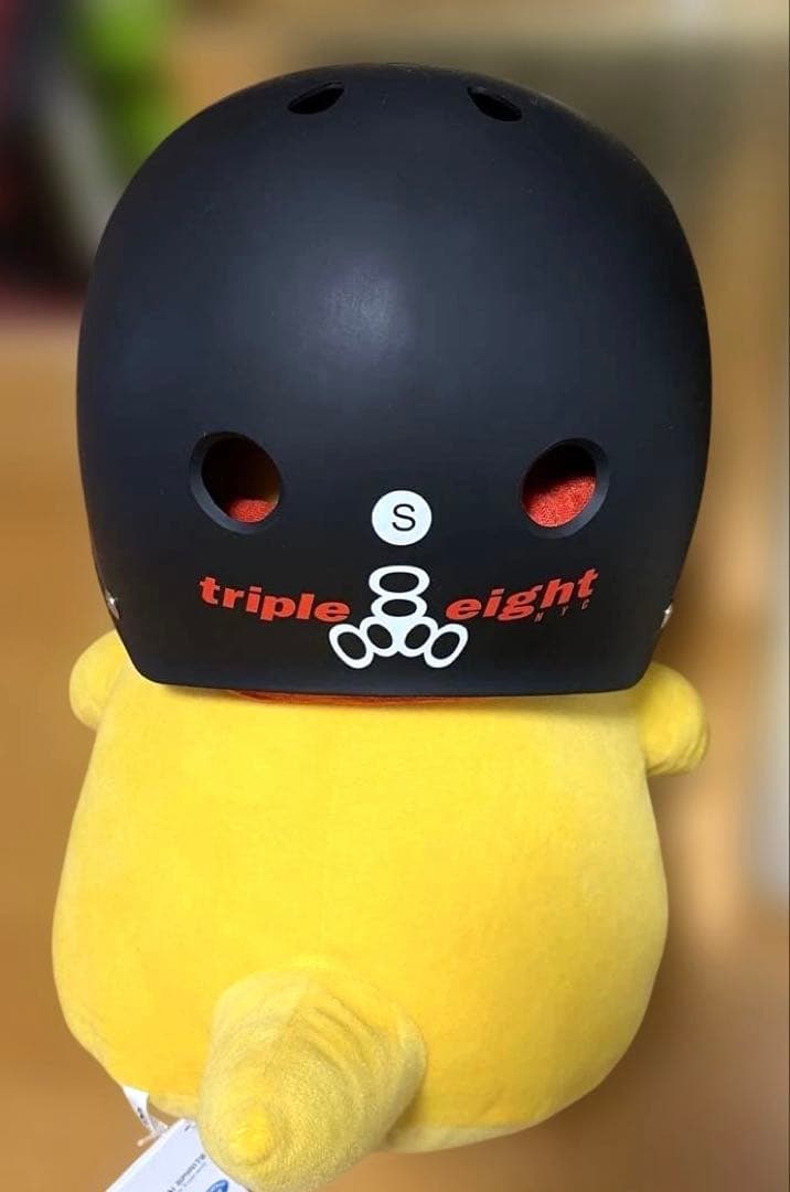 triple eight ヘルメット S ブラック　子供用インラインスケートなど