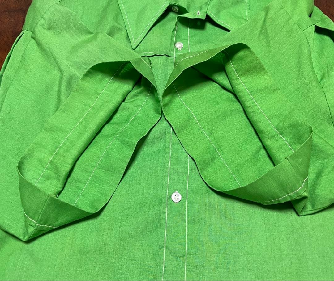 70年代 USA製 Hilton ヒルトン ボーリングシャツ 2XL〜3XL相当