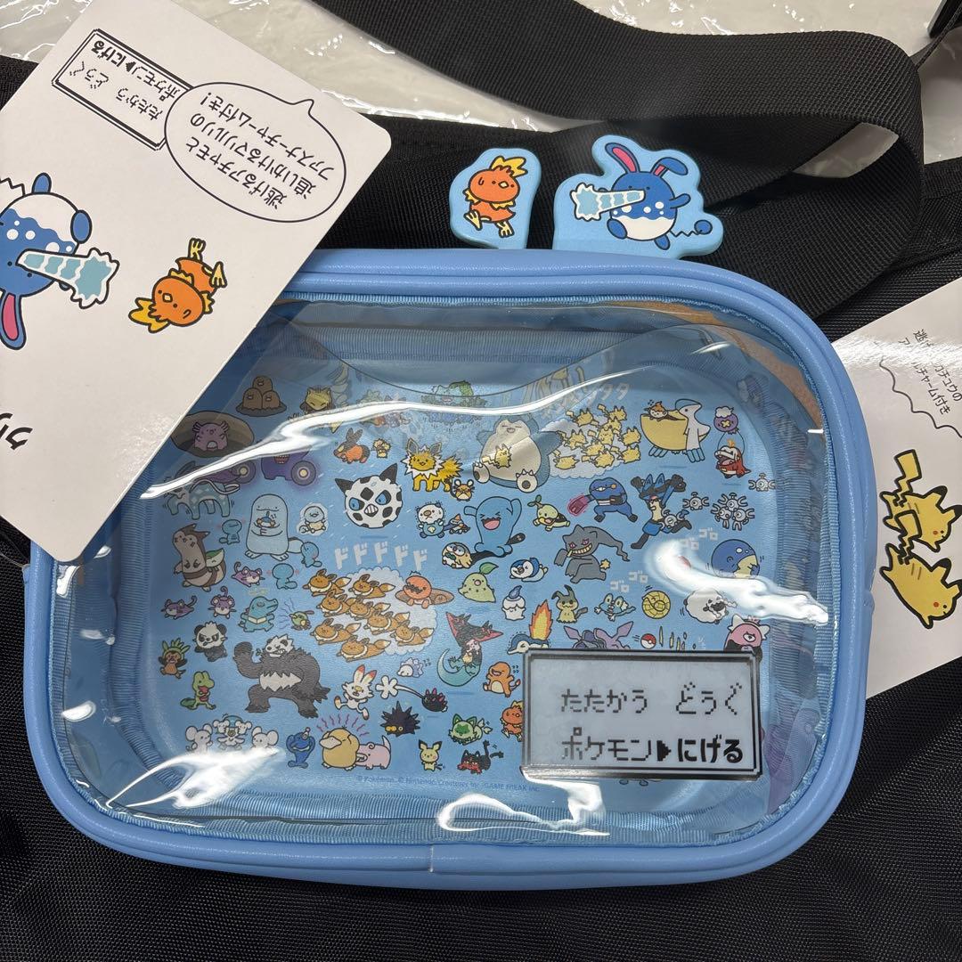 【新品未使用】ポケモン　逃　バッグandポーチ