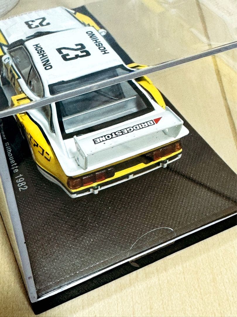 エブロNISSANシルビア ターボ スーパーシルエット1/43#23日産1982