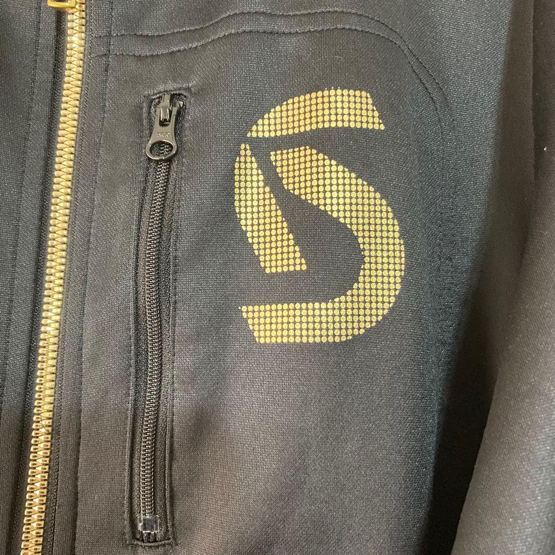 SUNLINE フィッシング　ジャージ　Lサイズ 黒　釣り　磯　ふかせ釣り