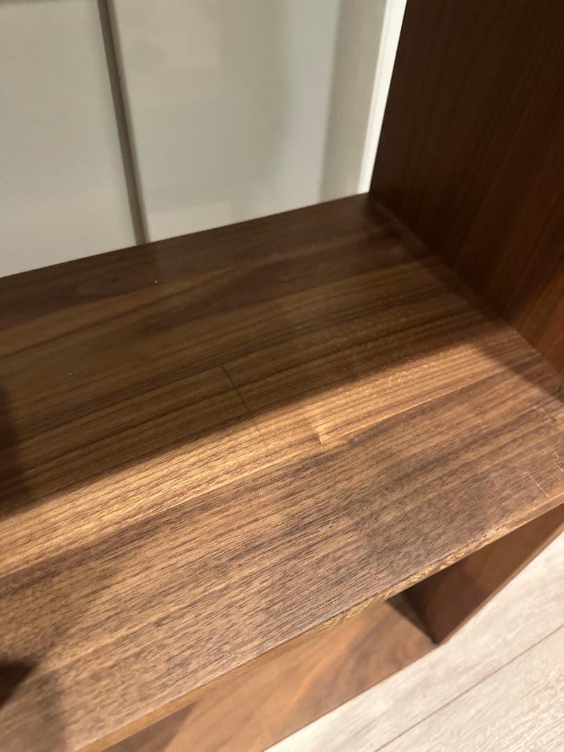 無印良品　スタッキングシェルフ　5段×3列＋追加棚　ウォールナット