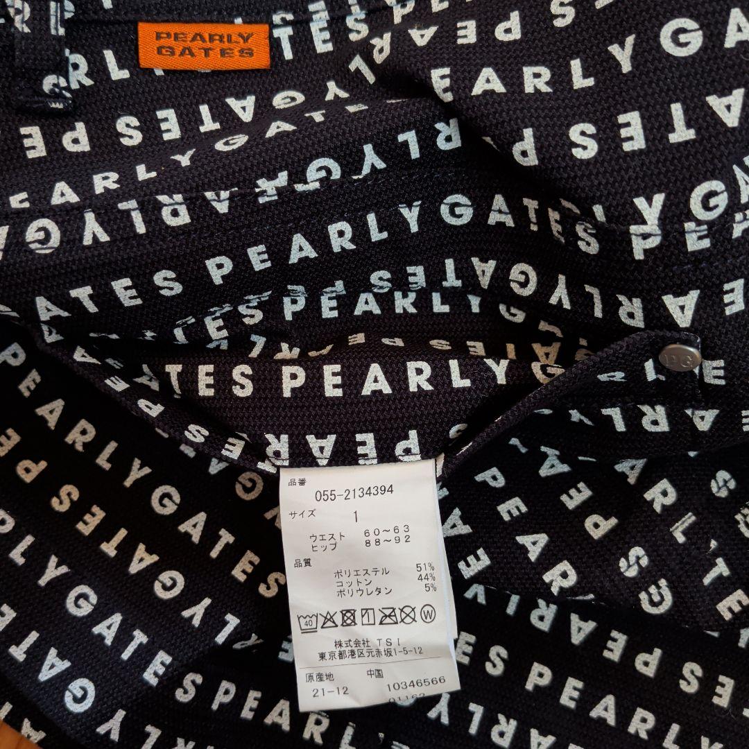 PEARLY GATES ロゴプリント スカートM