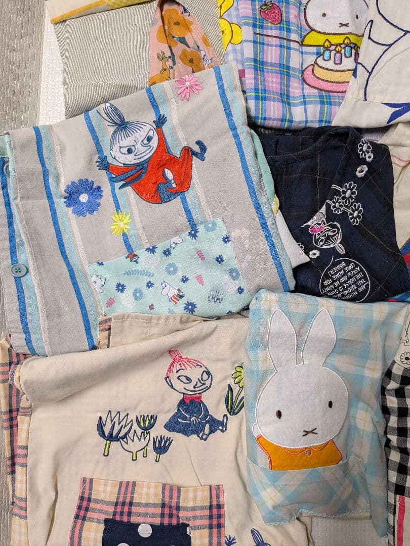 大きいサイズ 保育士エプロン まとめ売り 15枚 L 3L