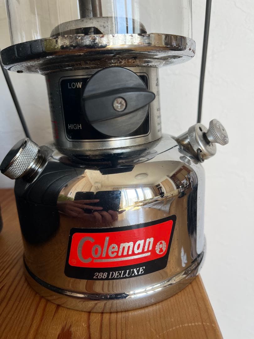 コールマン 288デラックス 288A742J メッキタンク 91/10
