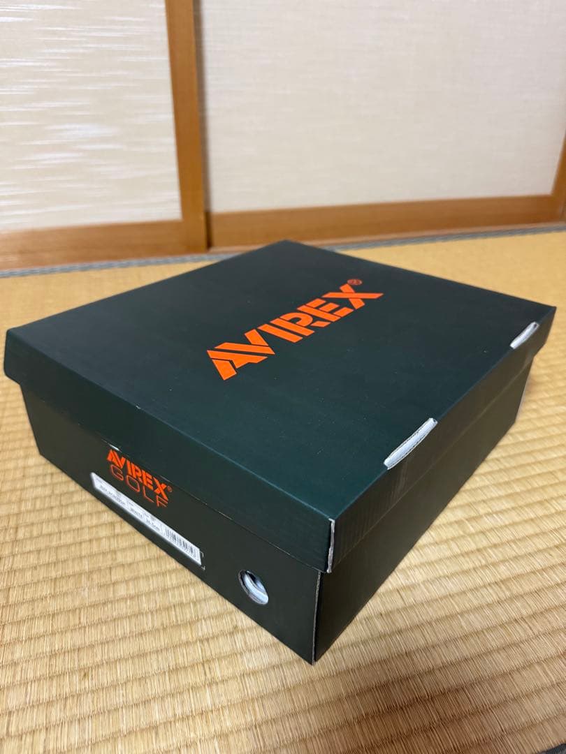 【新品未使用】AVIREX GOLF ハイカットシューズ ホワイト