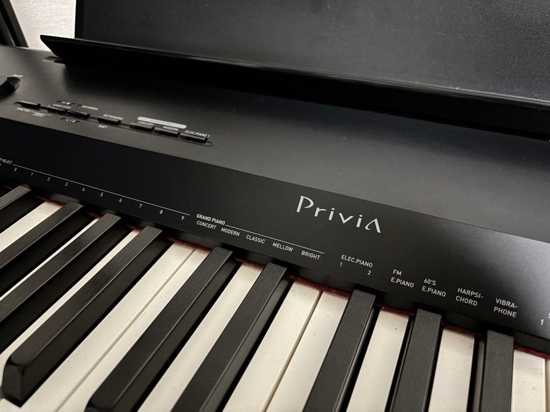 Casio PX-160 電子ピアノ(本体・譜面台・ペダル)