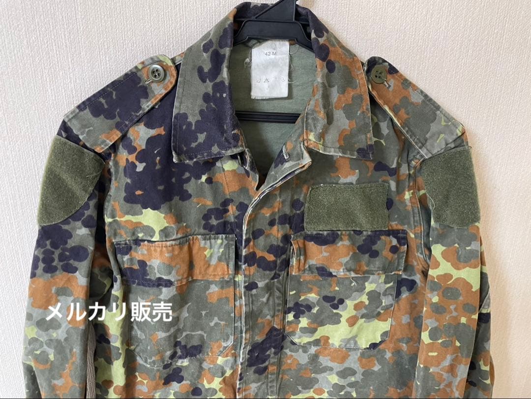 ベルギー軍放出品 フレクターカモ ドイツ軍 ミリタリージャケット 軍服 制服