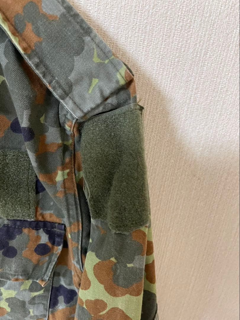 ベルギー軍放出品 フレクターカモ ドイツ軍 ミリタリージャケット 軍服 制服