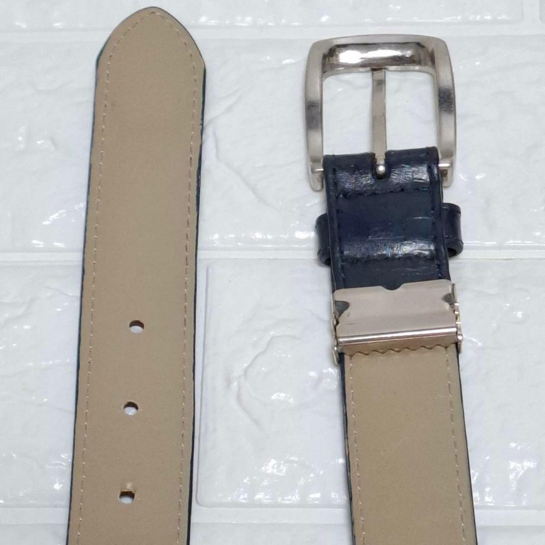 PEARLY GATES レザー ベルト 99cm ネイビー
