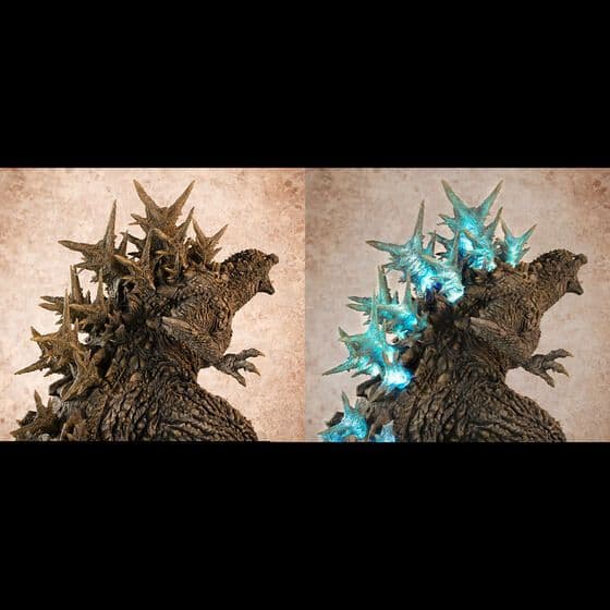 はなりんです！！！ゴジラ フィギュア 発光背びれ 約30cm