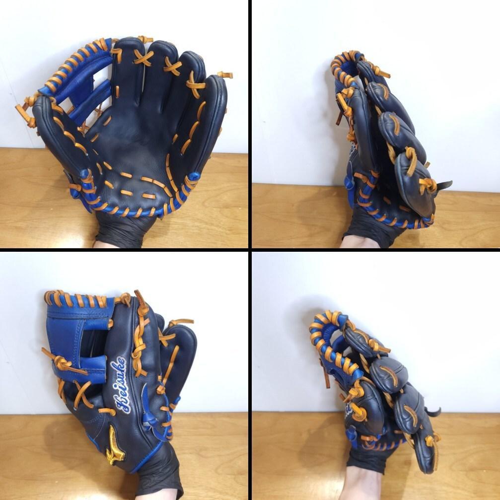 ミズノプロ 耕作オーダー AXIモデル 美品 内野用 軟式グローブ