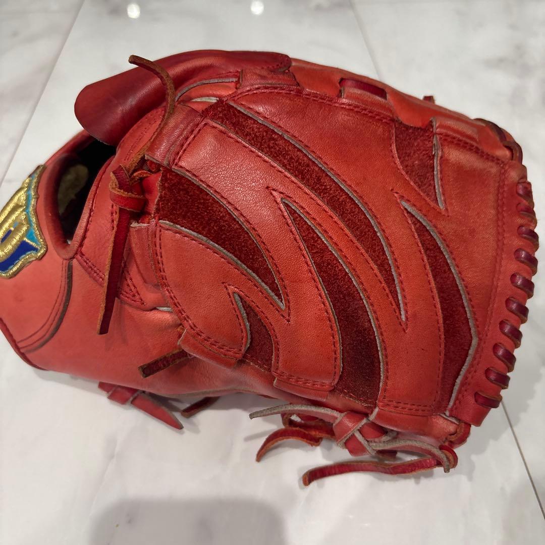 Wilson 野球グローブ 右投げ レッド