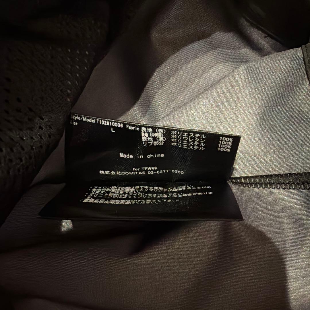 TFW49 S/S PULL BLOUSON ブラック　サイズL