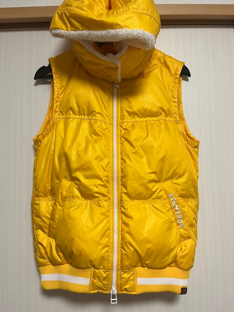 美品　ニューバランス　ゴルフ 　3way ダウン　ベスト　ジャケット　ブルゾン
