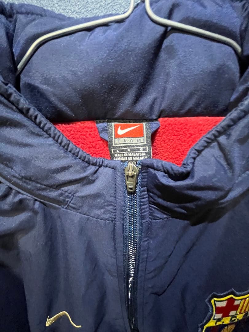 FC Barcelona Nike ウィンドブレーカー Mサイズ ネイビー