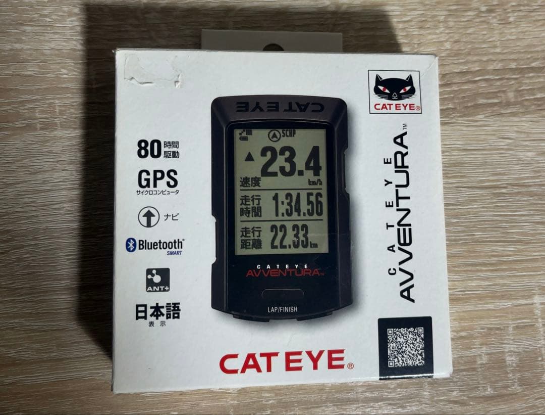 サイクルコンピューター CC-GPS200 CAT EYE AVVENTURA