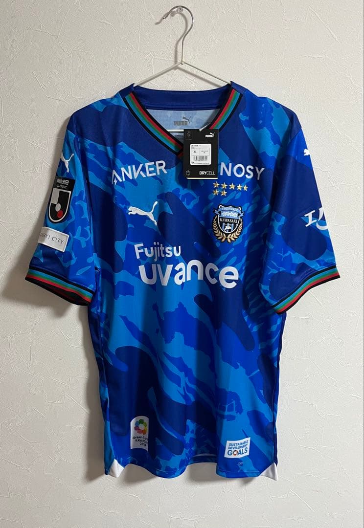 新品　川崎フロンターレ　リミテッドユニフォーム　XL