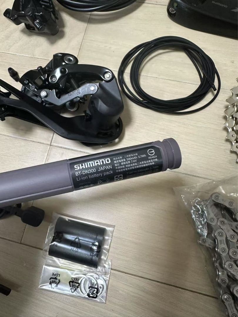 SHIMANOシマノ R7170 105 2x12s 電動Di2 グループセット