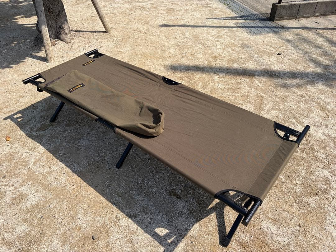 良品！希少品！US ARMY アルミGIコット　軍物ミリタリー米軍