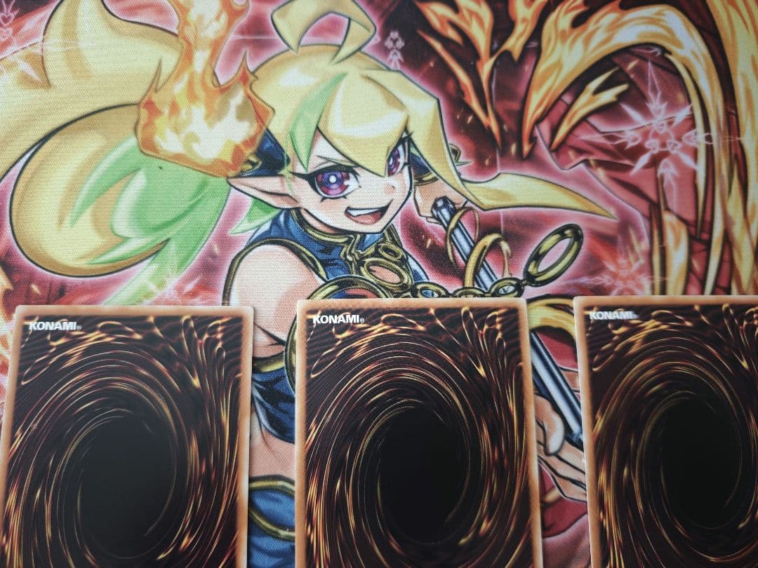 遊戯王　倶利伽羅天童　プリズマ オーバーフレーム 3枚セット