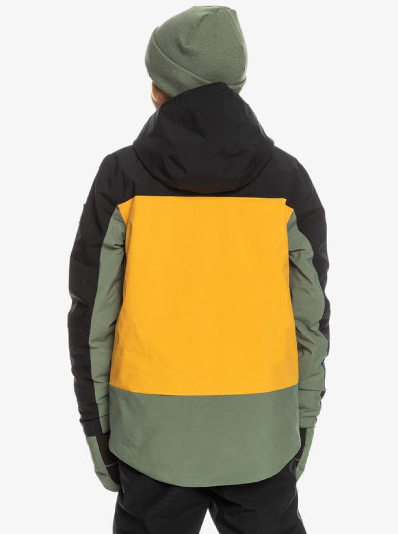 130cm Quiksilver 新品 子ども用 スノーボードウェア 上下セット
