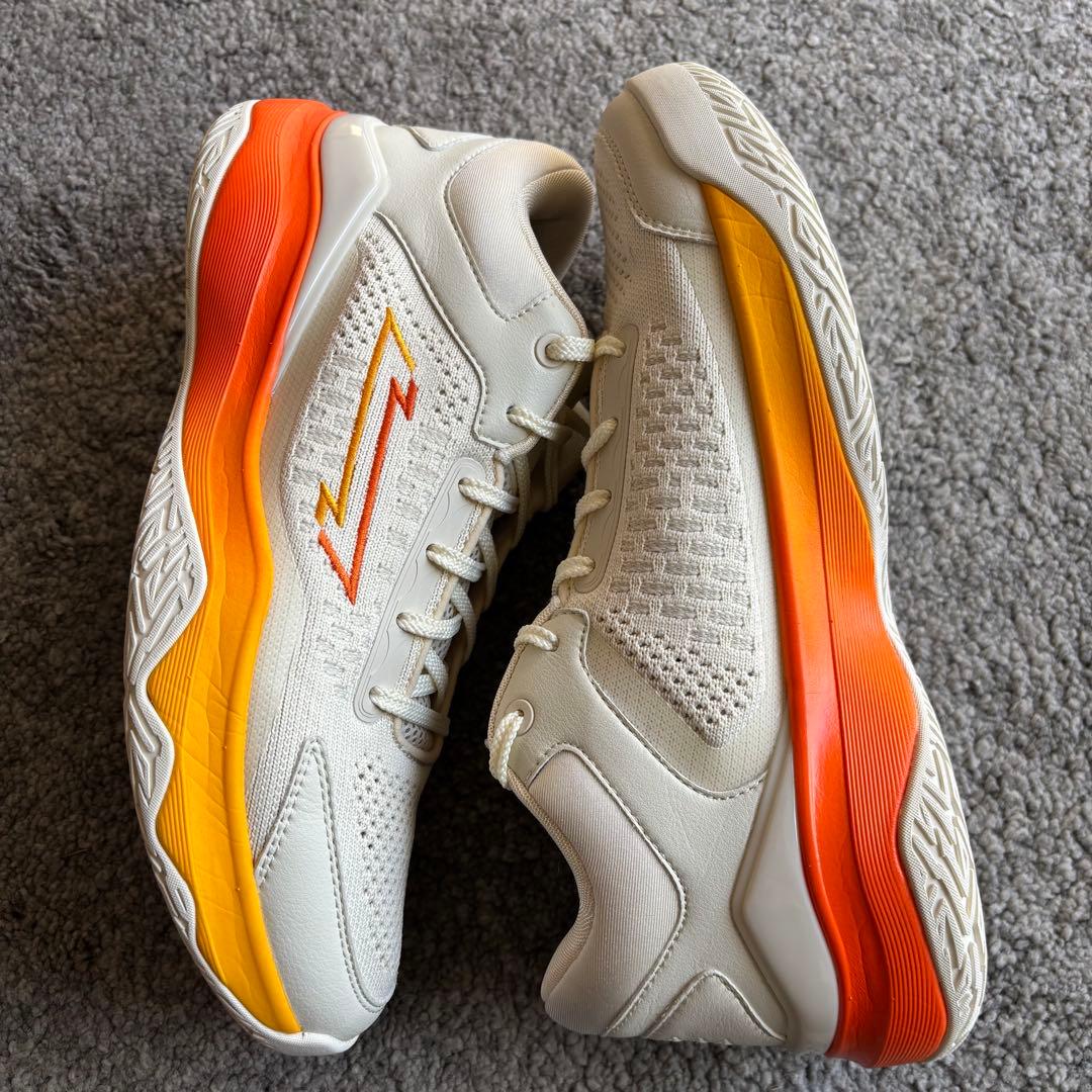 EGOZARU EGO BLAZE OFF WHITE×ORANGE 27cm