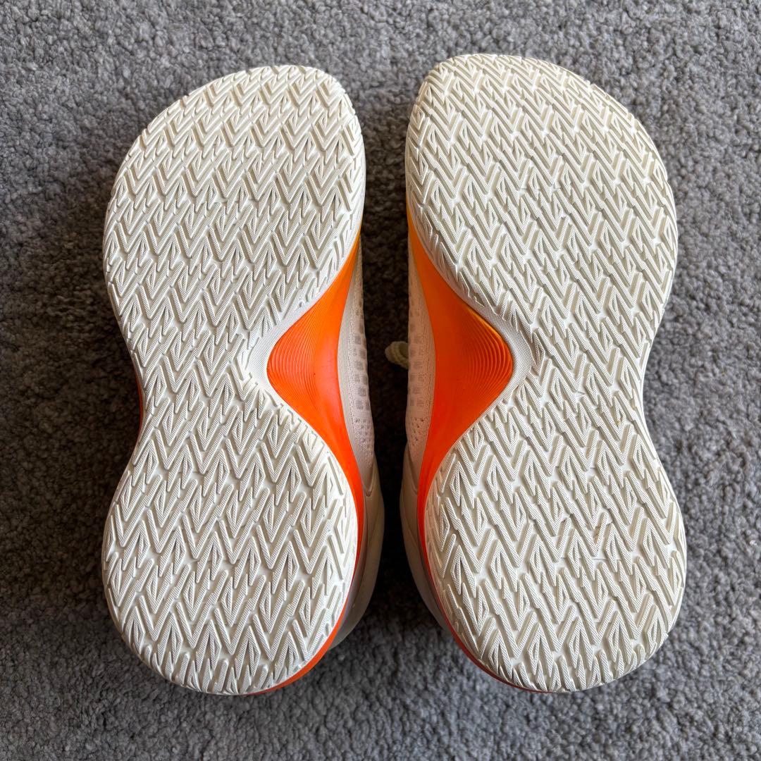 EGOZARU EGO BLAZE OFF WHITE×ORANGE 27cm