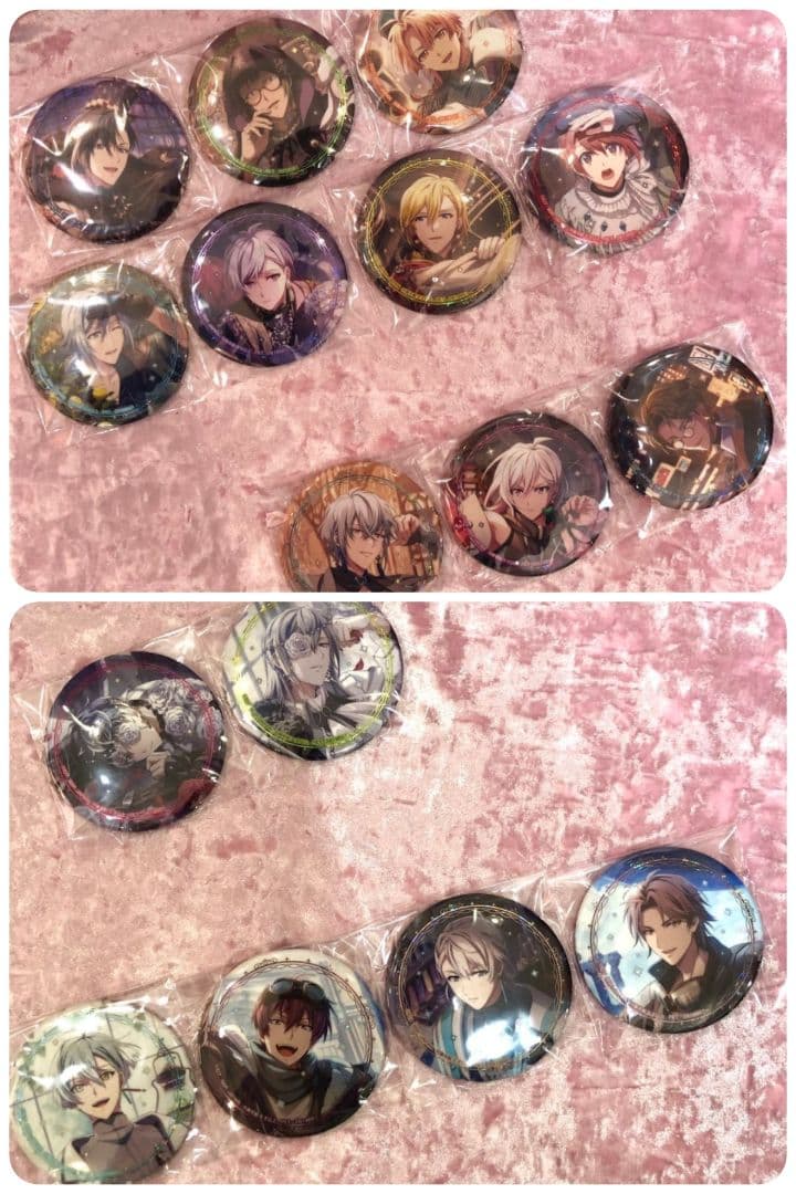 10♥御堂虎於♥アイドリッシュセブン ホログラム缶バッジ　Anniversary