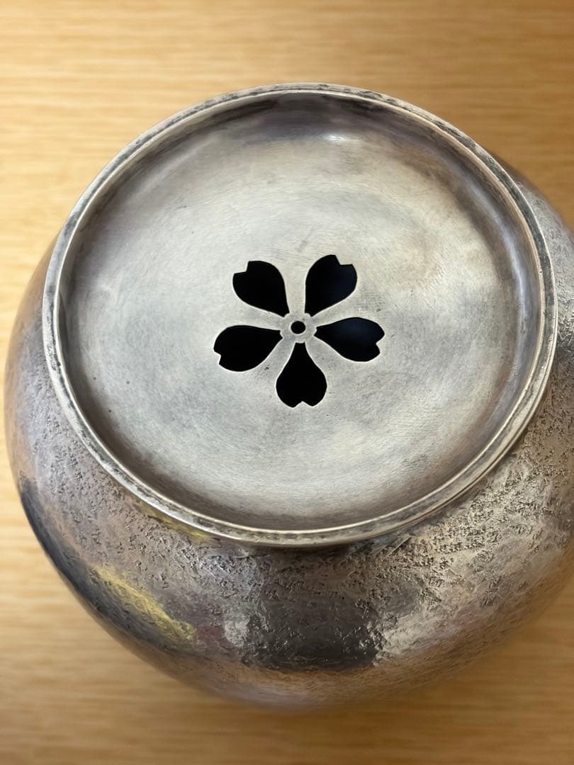 茶器 純銀 シルバー 銀 Silver 刻印あり