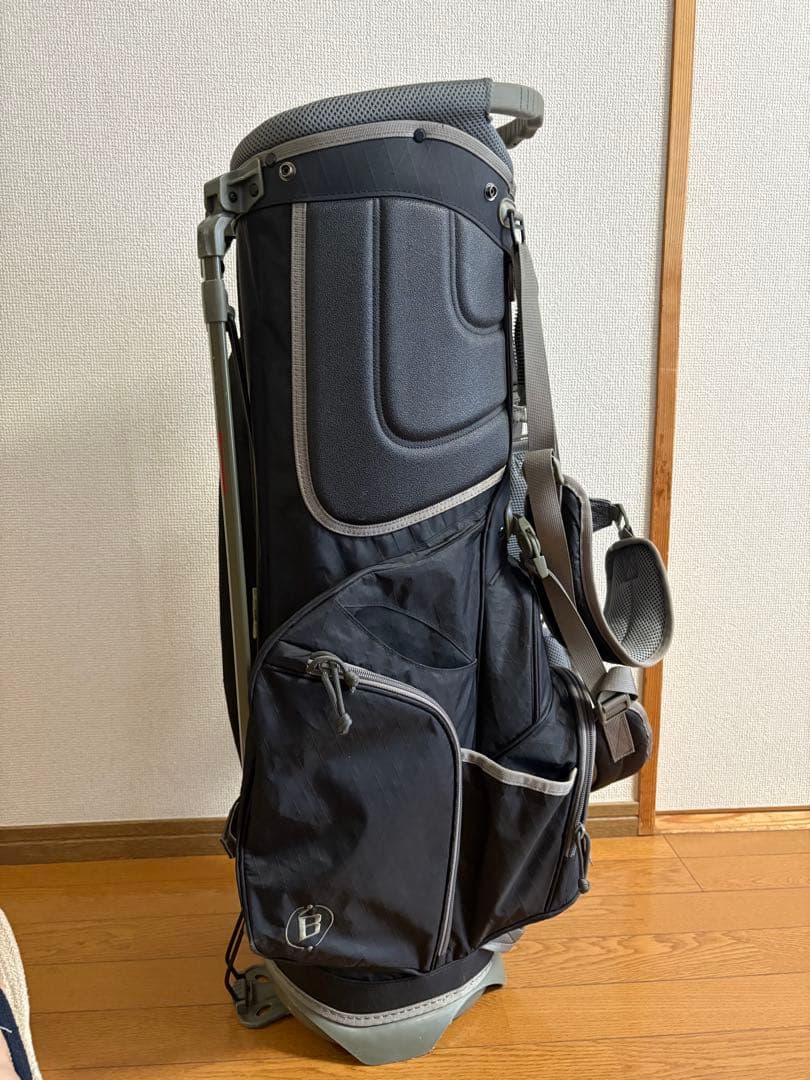 BRIEFING キャディバッグ CR-4#02 XP WOLF GRAY