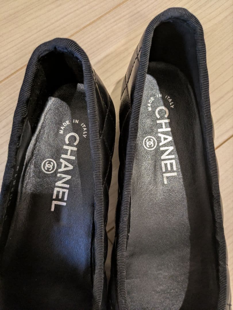 CHANEL バレエシューズ　38C