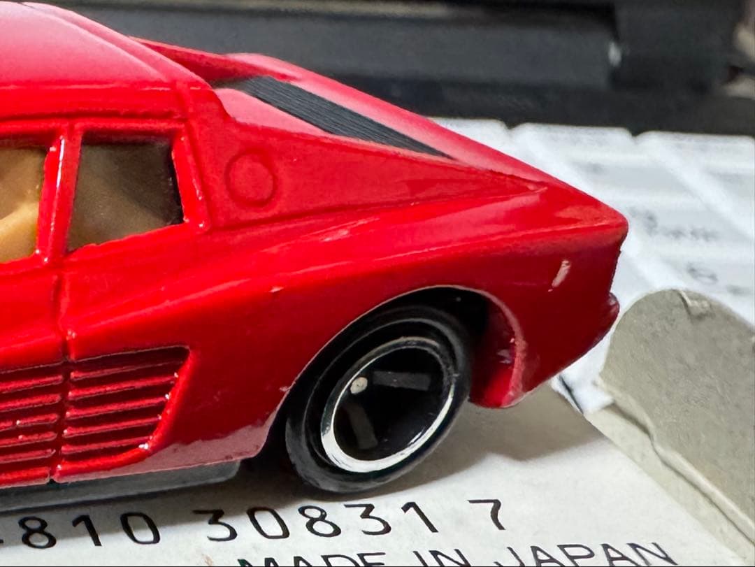 トミカ 日本製 赤箱 91 フェラーリ テスタロッサ　美品